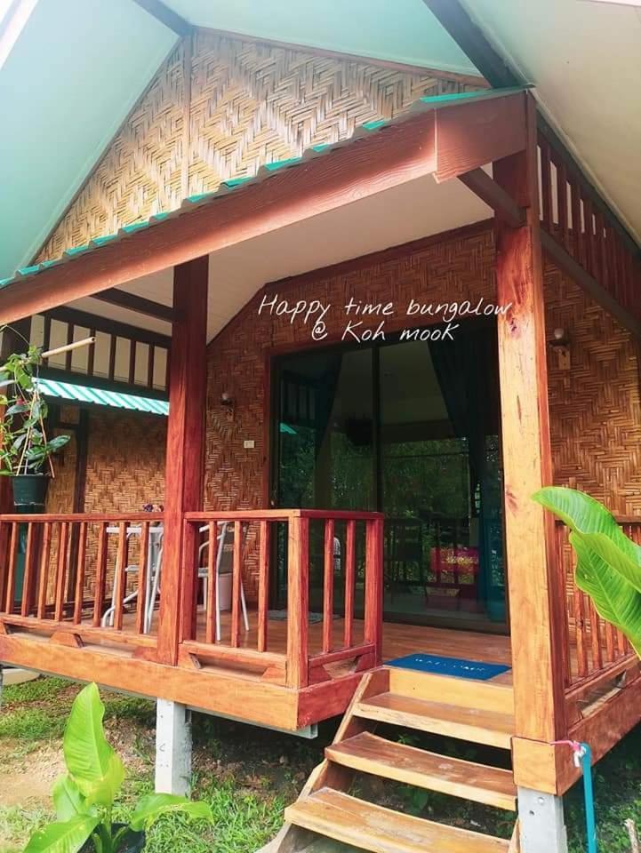 Kohmook Happy Time Bungalow Ko Muk Exterior foto